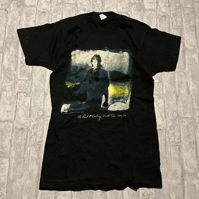 Vintage Paul McCartney T-shirt Paul McCartney World Tour 89-90 Size M AY2 - Image 1 of 4