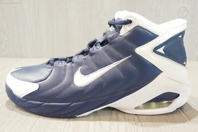 New Rare Vintage Nike Air Uptempo Game TB Blue White 2004 Mens Size 12 OSS - Image 1 of 4