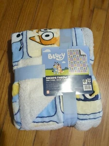 Bluey Sherpa Throw - Picture 1 of 3