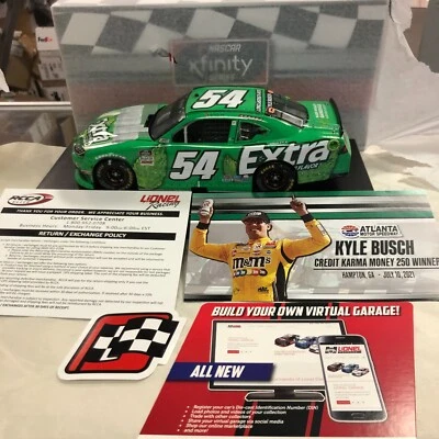  Kyle Busch # 54 Extra Gum Atlanta Win 2021 Supra 1:24 W542123TEXGKBD 1 de 1.164 Foto 1 de 4