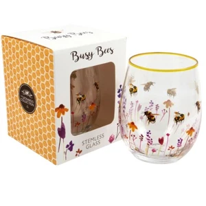 Vaso de copa de cóctel de ginebra Busy Bees de la colección Leonardo sin tallo - Imagen 1 de 3