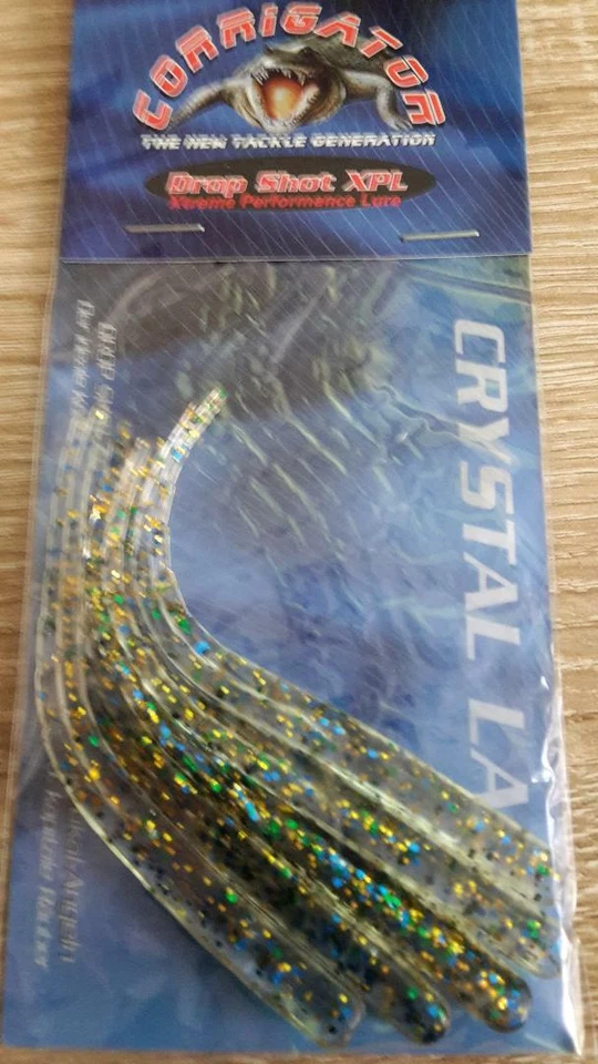 JENZI Corrigator Drop Shot XPL Crystal Lady Doppelschwanz Twister Kunstköder TOP - Bild 1 von 1