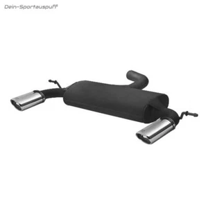 Ulter Échappement Duplex Sport Audi A3 8P 2003-2012 120x80mm Ovale Roulé