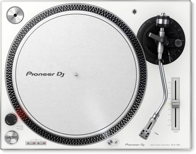 Pioneer DJ PLX-500-W - Pre-Amplified Direct Drive Turntable + USB (White) - Image 1 of 4
