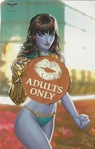Zenscope Grimm Fairy Tales 31 copertina con valutazione Z di Sun Khamunaki quasi nuovo - Foto 1 di 1