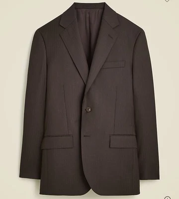 NUEVO CON ETIQUETAS J. Crew Crosby Traje Chaqueta Ligera Lana Italiana Talla 48R $498 Foto 1 de 4