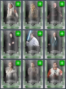 [DIGITAL] Topps Star Wars - Platinum 25 W2 Green Portraits of Prominence - Pick - Picture 1 of 1