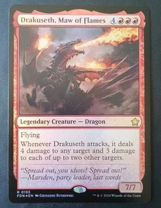 MTG Foundations - Drakuseth, Schlund der Flammen - Foil Rare - Bild 1 von 1