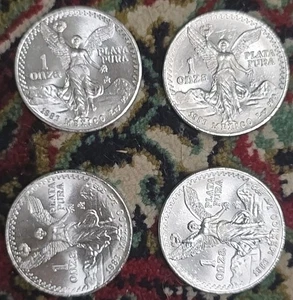 1983-MO México One Onza .999 Plata Libertad BU - Imagen 1 de 6