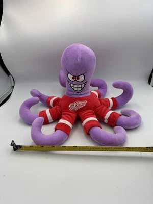 NHL навсегда коллекционные предметы Детройт Red Wings ралли плюшевый осьминог плюшевый с ярлыками - Изображение 1 из 4