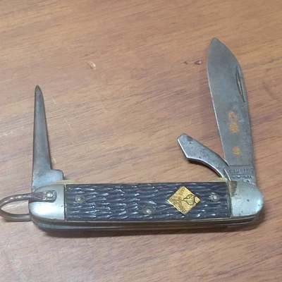 Cuchillo de campamento oficial Camillus USA CUB SCOUT BSA de colección Boy Scouts of America Foto 1 de 4