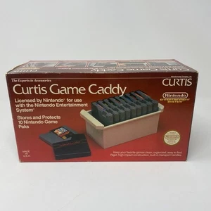 Curtis NES Game Caddy with original box Nintendo VINTAGE Cartridge - Imagen 1 de 4