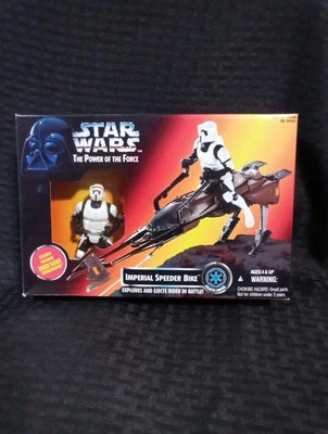 星球大战 原力力量 帝国加速自行车车 1995 年 肯纳 密封 — 第 1/4 张图片