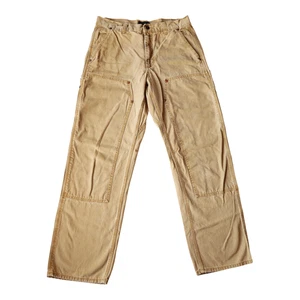 Banana Republic Pants Mens 32x30 Double Knee Carpenter Workwear Beige Tan Copper - Picture 1 of 17