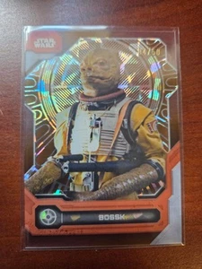 2024 Topps Star Wars High Tek Bossk Gold Parallel Refractor x/50 16 - Picture 1 of 1
