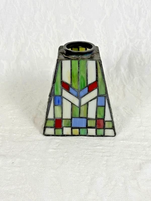 Meyda Tiffany 24266 Prairie Wheat Stained Glass Lamp Shade –5.25" Tall x 5" Wide - Image 1 of 4