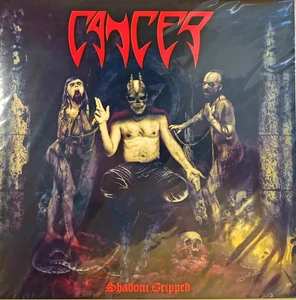 Cancer Shadow Gripped LP Album vinyl record 2018 on Peaceville Death Thrash - Picture 1 of 14