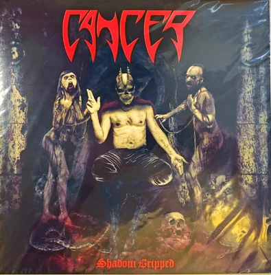 Cancer Shadow Gripped LP Album vinyl record 2018 on Peaceville Death Thrash - Image 1 of 4