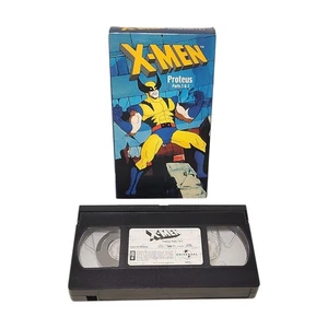X-Men Proteus Part 1 & 2 VHS Marvel Animated Series 2001 Vintage Rare Universal  - Picture 1 of 7