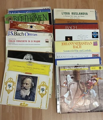 43x LP Vinyl  Konvolut Klassik Piano Violin Geige Klavier DGG Supraphon Eterna - Bild 1 von 4