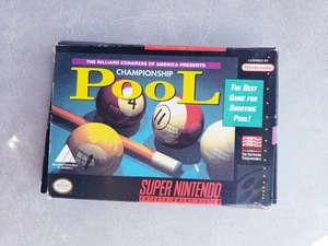 Championship Pool Super Nintendo SNES Spiel Original 1992 - Bild 1 von 12