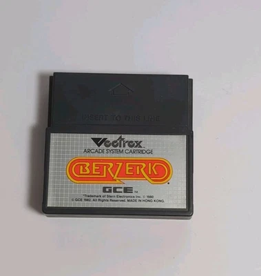 Berserk (Vectrex 1982) Classic Arcade Game - Tested & Working - Image 1 of 3