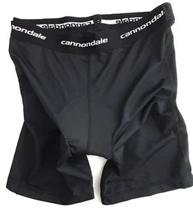CANNONDALE E-Z FLEX Men’s LARGE L Padded Bike Cycling LINER Shorts EUC - Picture 1 of 10
