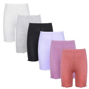 Kids Girls Shorts Running Pants Yoga Undershorts Bike Jogger Elastic Waist Soft - Picture 1 of 126