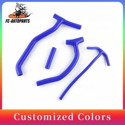KIT MANGUERA RADIADOR REFRIGERANTE SILICONA PARA HUSQVARNA TE TC SM 410 570 610 Azul Foto 1 de 4