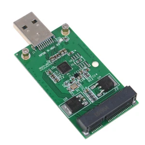 1Pc Mini USB 3.0 to PCIE mSATA External SSD PCBA Conveter Adapter C.nu - Picture 1 of 11