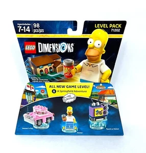 LEGO Dimensions 71202 The Simpsons A Springfield Adventure Level Pack NEW SEALED - Picture 1 of 2