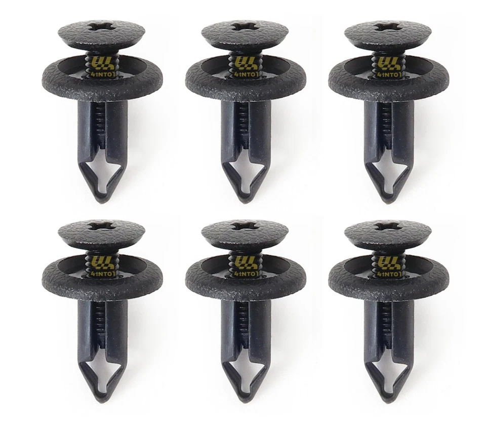 Paquete de 6 clips de carrocería originales Honda 90683-GR1-003 - CBR600/900/1000RR VFR750F VT1100 Foto 1 de 1