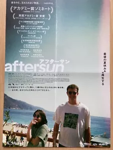 aftersun 2023 Movie Mini Poster Japan A24 Frankie Corio Charlotte Well NEW - Picture 1 of 2