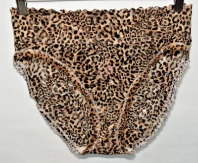 NWT Victorias Secret Lace Cheetah Leopard Animal Print Lace Brief Panty L Large - Image 1 of 4