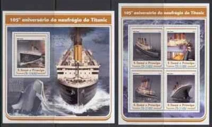 Sao Tome  2017 - Ships Titanic / British Liner / History / Tragedy - MNH** - Picture 1 of 1