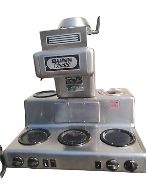 Vintage Bunn RL35 Bunn-O-Matic Commercial Coffee Brewer Machine 5 Warmers • 892.13£