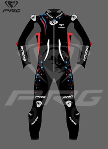 New Pythons Motorcycle Motorbike Racing Leather Suit - Picture 1 of 3