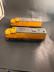 (2) Lionel Union Pacific Diesellok #2023 Nachlassfund geprüft läuft - Bild 1 von 12