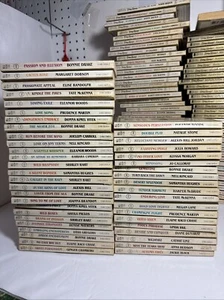 Lot of 45 Candlelight Ecstasy Romance Novels 1982-83 Mixed Numbers 100-199 - Bild 1 von 16