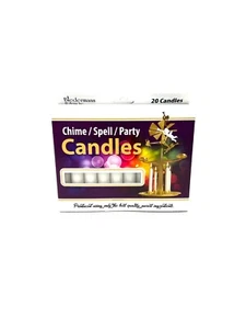 White Candles (20 Pack) - Picture 1 of 3