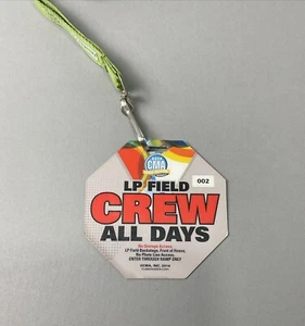 2014 CMA Musikfestival LP Field Crew Abzeichen - Nashville, Tennessee Country Musik - Bild 1 von 3