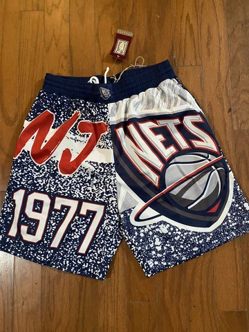 mitchell & ness new jersey nets shorts Cover