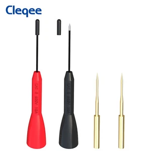 Test Probe Set 600V/10A Non-Destructive Back Probes with Gold-Plated Sharp Probe - Picture 1 of 8