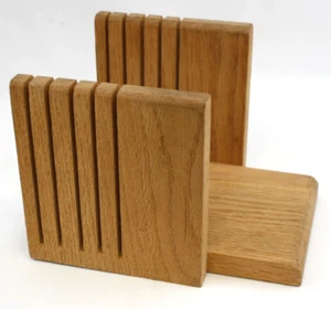 Cortador guía de pan artesanal vintage, madera de roble fino sin nudos - Imagen 1 de 5