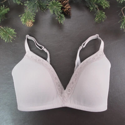 Aerie Bra 32DDD Purple Padded Wireless Adjustable Clasp Back - Image 1 of 4