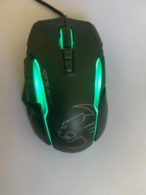 ROCCAT KONE AIMO RGBA GAMING WIRED MOUSE ROC-11-815-BK - Image 1 of 2