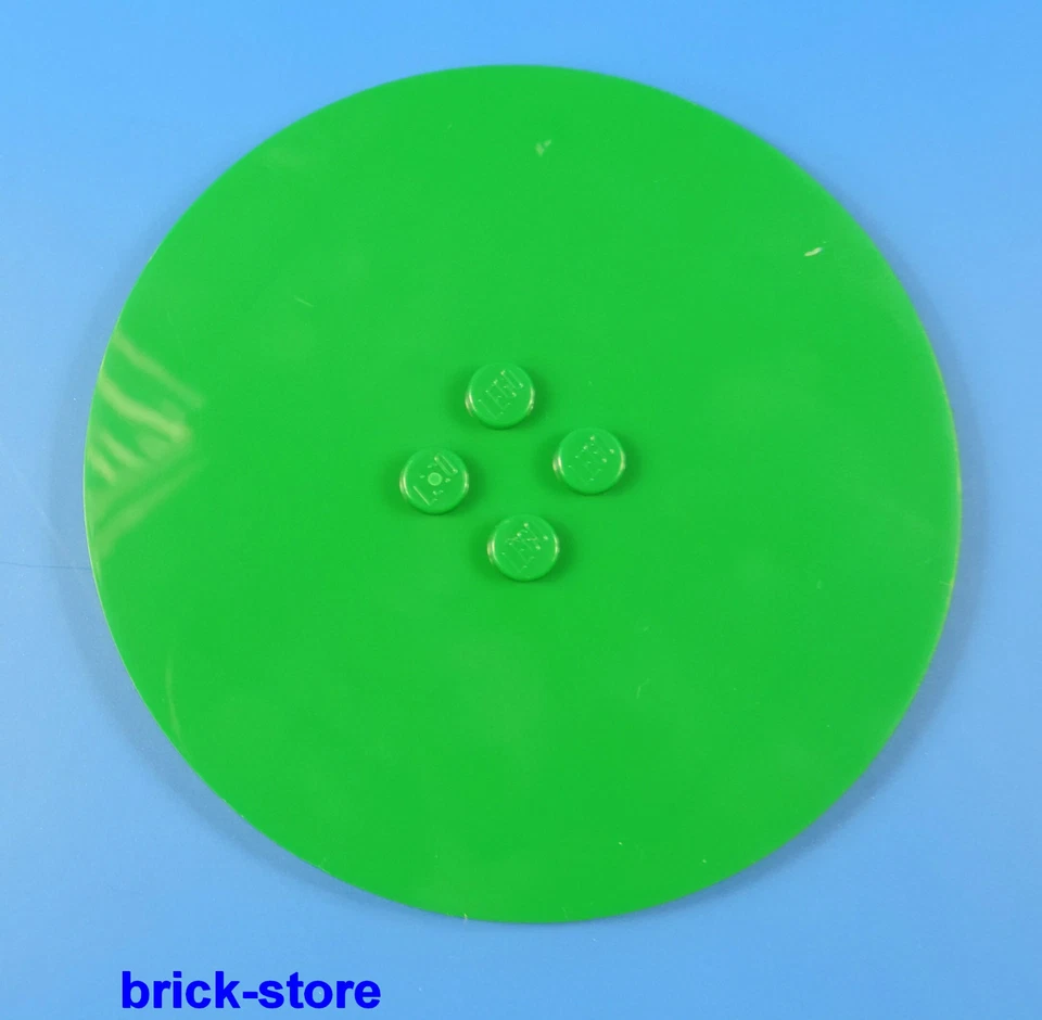 LEGO AUSWAHL AN STÜCKZAHL  Nr- 6022880 / grüne  runde 8x8 Fliesen / Platte - Bild 1 von 1