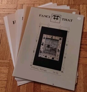 FRANCI THAT SCARECROW OF THE MONTH CROSS STITCH CHART SET OF 10, NOS - Picture 1 of 3