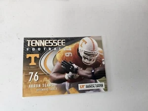 tennessee volunteers tn vols arron sears ut medical center football card - Picture 1 of 2