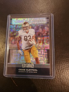 2020 Contenders Draft Picks Chase Claypool Game Day Ticket /10